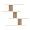 Zaka pakoworld wall shelf in natural-white shade 98.7x14.5x78cm