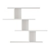 Zaka pakoworld wall shelf in white shade 98.7x14.5x78cm