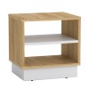 Nightstand Mason pakoworld sonoma-white 40x32x40cm