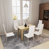 Dining table Quiin pakoworld expandable sonoma 120-164x70x73.5cm