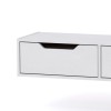 Alberto pakoworld wall-mounted console in white 100x32.5x22cm