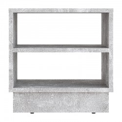 Nightstand Mason pakoworld melamine in grey marble color 40x32x40cm Nightstand Mason pakoworld melamine in grey marble color 40x32x40cm