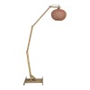 Floor lamp Gaia pakoworld E27 brown wood 20x50x160cm
