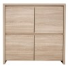 Drawer Selina pakoworld sonoma 105x40.5x112.5cm