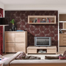 Buffet Selina pakoworld sonoma 105x40.5x112.5cm Buffet Selina pakoworld sonoma 105x40.5x112.5cm