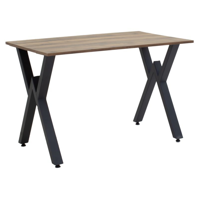 Table August pakoworld walnutblack 110x70x73cm
