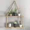 Wall set unit Marquis pakoworld solid pine wood natural 40x14x75cm