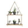 Wall set unit Marquis pakoworld solid pine wood natural 40x14x75cm
