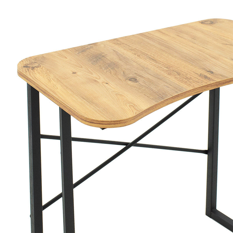 Desk Giovanni pakoworld walnut-black 60x35x64.5cm Desk Giovanni pakoworld walnut-black 60x35x64.5cm