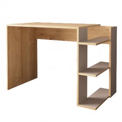 Toska pakoworld work desk in oak-sandstone shade 114x56x76cm Toska pakoworld work desk in oak-sandstone shade 114x56x76cm