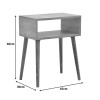 Nightstand Hank pakoworld in natural sheade 45x30x60cm