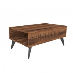 Marla pakoworld table in walnut shade 90x56x40cm Marla pakoworld table in walnut shade 90x56x40cm
