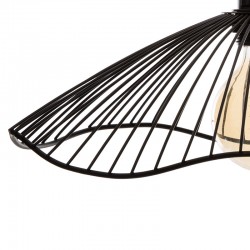 Galt pakoworld Ε27 ceiling light black D34x15.5cm Galt pakoworld Ε27 ceiling light black D34x15.5cm