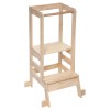Children's observation tower type Montessori Zery pakoworld natural 51x51x90cm