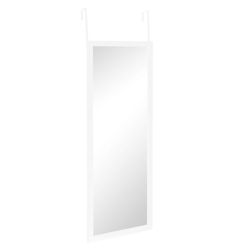 Door mirror PWD-0111 pakoworld polyresn-white 34x1.7x94cm Door mirror PWD-0111 pakoworld polyresn-white 34x1.7x94cm