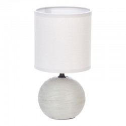 Table lamp PWL-1210 pakoworld E14 60W ceramic gray D13x25cm Table lamp PWL-1210 pakoworld E14 60W ceramic gray D13x25cm