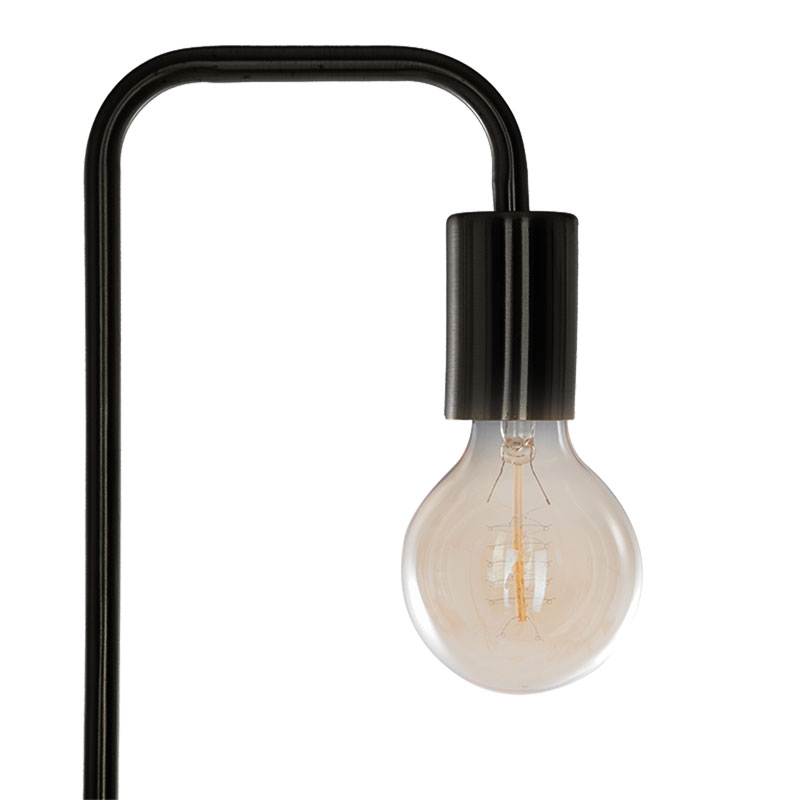 Floor lamp Keli pakoworld E27 40W black D20x150cm