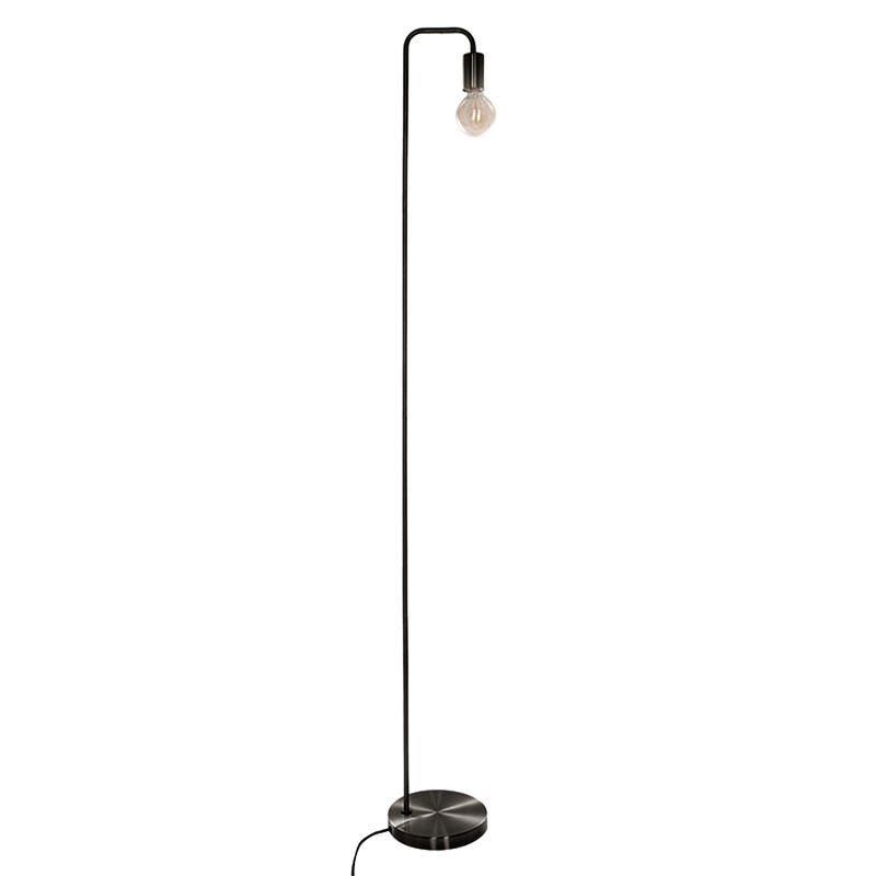 Floor lamp Keli pakoworld E27 40W black D20x150cm