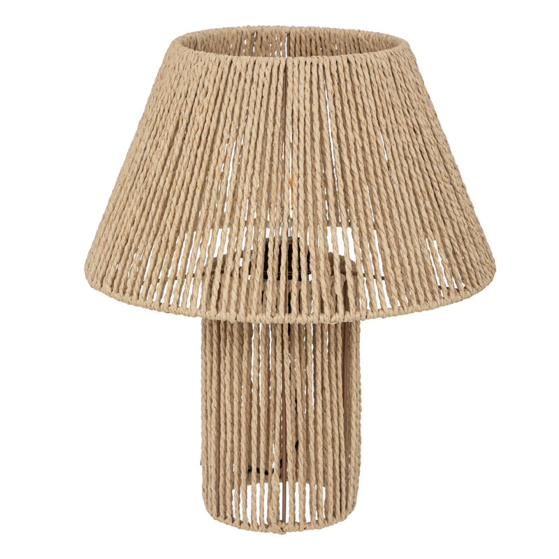 Table lamp Lilo pakoworld natural D32x38cm