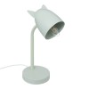 Desk lamp Lucian pakoworld E14 metal in mint color 18x12,5x31cm