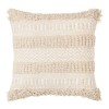 Deco cushion Notika I pakoworld in beige color 40x40cm