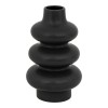 Vase Zerve pakoworld ceramic in black color D15.2x25cm