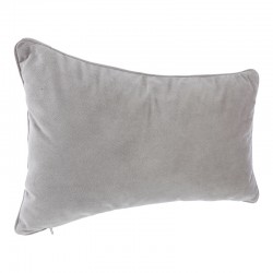 Deco cushion Lubel pakoworld in light grey color 30x50cm Deco cushion Lubel pakoworld in light grey color 30x50cm