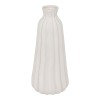 Vase Vazy pakoworld ceramic in white color D13x30cm