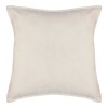 Deco cushion Glober pakoworld in ivory color 45x45cm