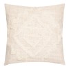 Deco cushion Ferdel pakoworld in ivory color 40x40cm