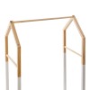 Children's hanger Holen pakoworld pine wood in natural and white color 60x37x100cm
