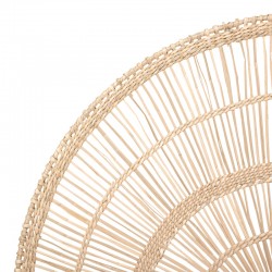 Wall deco Padma pakoworld pe rattan in natural color 60.7x1.5x35.5cm Wall deco Padma pakoworld pe rattan in natural color 60.7x1.5x35.5cm