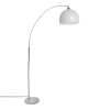 Floor lamp Fenxi pakoworld metal in white-silver color 105x30x178εcm