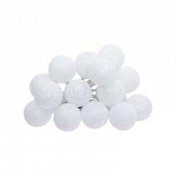 Deco led lamps Batoni pakoworld pvc in white color D3.5x260cm