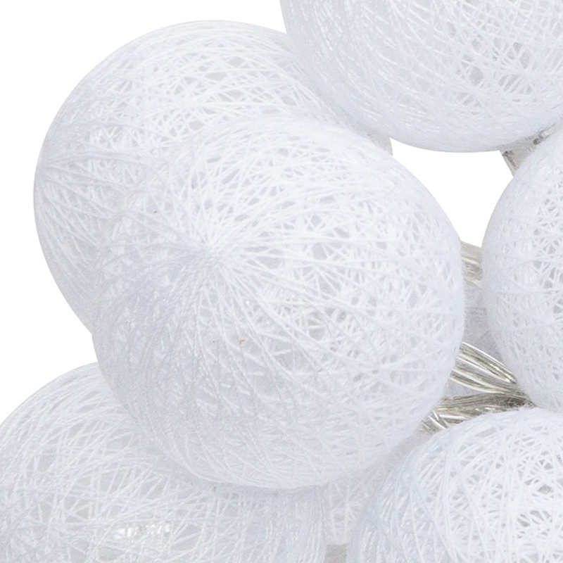 Deco led lamps Batoni pakoworld pvc in white color D6x435cm
