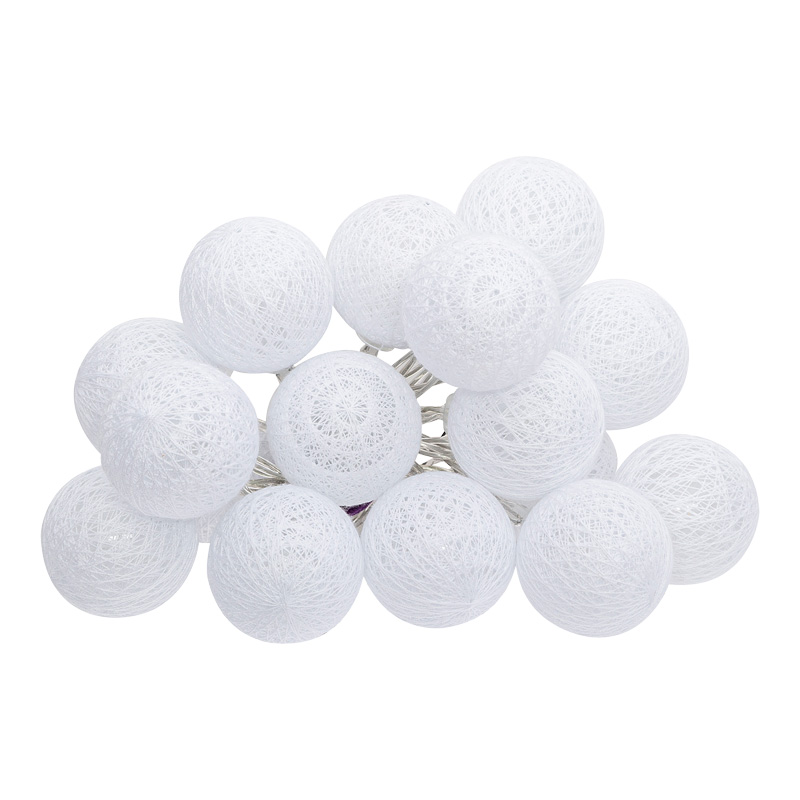 Deco led lamps Batoni pakoworld pvc in white color D6x435cm