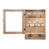 Wall keybox Keledy pakoworld fir in natural color 26.4x8x38cm