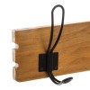 Coat hook Jenerby pakoworld pine wood in natural color 63.6x9.5x14cm