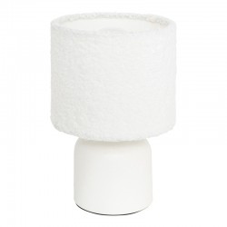 Table lamp Jela pakoworld in white color D14x22cm Table lamp Jela pakoworld in white color D14x22cm