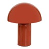 Επιτραπέζιο φωτιστικό Mushi pakoworld μέταλλο σε terracotta απόχρωση Φ20x24,5εκ