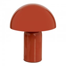 Table lamp Mushi pakoworld metal in terracotta color D20x24,5cm Table lamp Mushi pakoworld metal in terracotta color D20x24,5cm