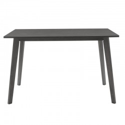 Tραπεζαρία Benson - Toto pakoworld σετ 5τμχ rustic grey - ύφασμα γκρι 120x75x75εκ