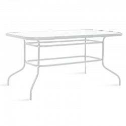 Dining set 5pcs Valor-Obbi set 5pcs pakoworld metal-pe white Dining set 5pcs Valor-Obbi set 5pcs pakoworld metal-pe white