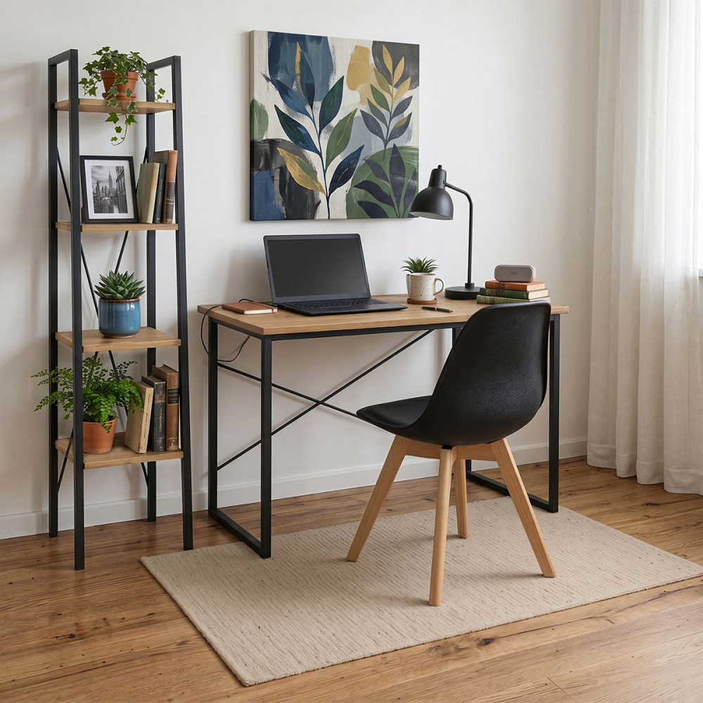 Student office furniture package Zayin-Ramon-Gaston I pakoworld set of 3 pcs