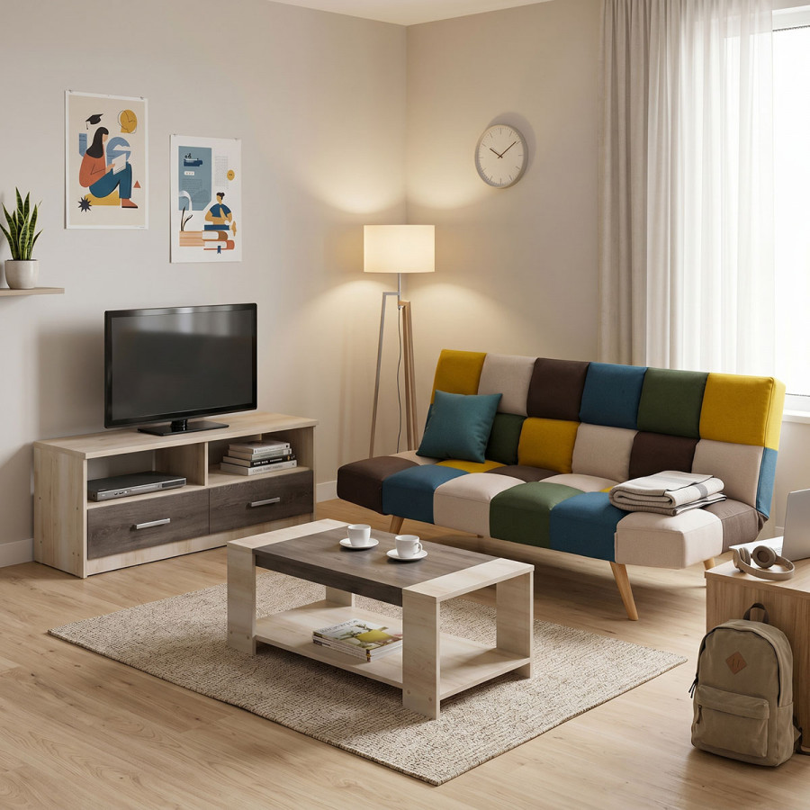 Lounge 3 pakoworld student furniture package set of 3 pcs