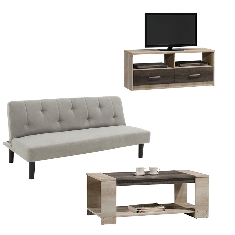 Student package of living room furniture Ease pakoworld set of 3 pcs Student package of living room furniture Ease pakoworld set of 3 pcs