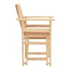 Director's armchair frame Kompa pakoworld solid beech wood inpainted wood color 56.5x54x88cm