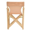 Director's armchair frame Kompa pakoworld solid beech wood inpainted wood color 56.5x54x88cm