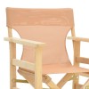 Director's armchair frame Kompa pakoworld solid beech wood inpainted wood color 56.5x54x88cm