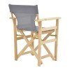 Director's armchair frame Kompa pakoworld solid beech wood inpainted wood color 56.5x54x88cm